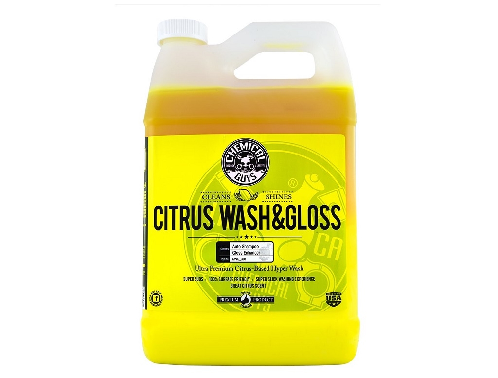 Προϊόντα Περιποίησης Auto - Chemical Guys - Citrus Wash & Gloss Citrus Based Hyper-Concentrated Wash+Gloss 1Gallon